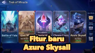 Fitur baru azura skysail bikin pusing yang punya banyak akun  Mobile legends adventure [upl. by Keenan]