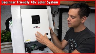 48v Solar Power System for Beginners Lower Cost and More Power [upl. by Nogas472]