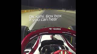 kimi Raikkonen and his engineer cant hear each other [upl. by Hutton762]