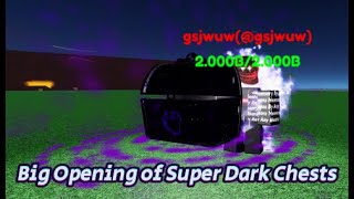 Big Opening Of Super Dark Chests Opening Super Dark Chests 10 in Troll Conventions [upl. by Nylyrehc]