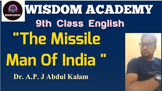 The Missile Man of India  9th English [upl. by Leighland149]