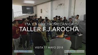 CFGM Electromecánica  Visita Talleres FJAROCHA [upl. by Marcy]