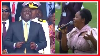 RAIS RUTO na MKEWE WACHEZA MKONO WAKE BWANA wa ZABRON SINGERS Kutoka TANZANIA [upl. by Audres]