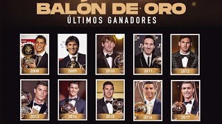 Todos los Ganadores del Balon de oro 1956  2024 [upl. by Ocirderf]