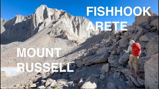 Climbing the Fishhook Arete on Mt Russell [upl. by Mckenna204]