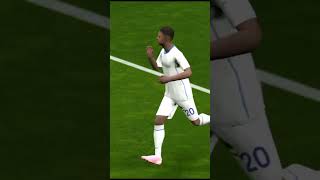 Rodrygo Goal 🔥  pes  football pes ytshorts efootball [upl. by Sarina245]