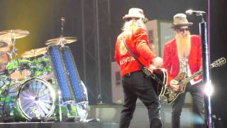 ZZ Top live in Enschede The Netherlands on october 19 2010 La Grange amp Tush [upl. by Dell]