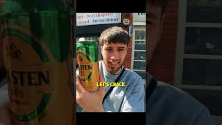 £1 Holsten Pils in London 🇬🇧 london travel shorts [upl. by Nomelihp]