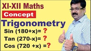 Trigonometric ratios of Allied Angles  Allied Angles  Trigonometry [upl. by Bobbie]