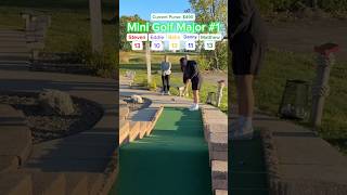 Mini Golf MAJOR 1 Hole 6 Part 1 minigolf [upl. by Iman]