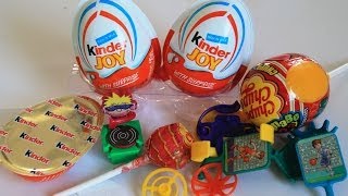 Surprise Eggs Kinder Joy Chupa Chups Chupa  Surprise [upl. by Harbison]