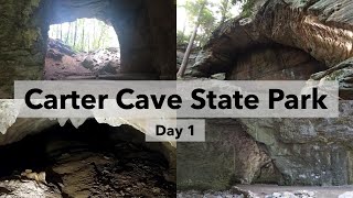 Carter Cave State Park Day 1 [upl. by Reichel]