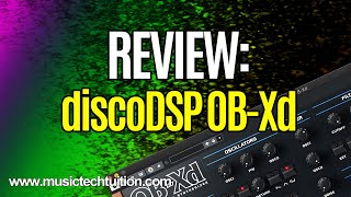 Review discoDSP OBXd [upl. by Olrak]