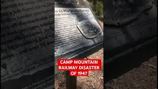 Camp Mountain Train Disaster of 1947 where 16 people lost their lives including the driver amp Fireman [upl. by Rossuck98]