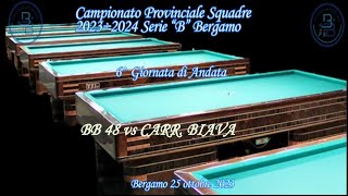 CampionatoProvinciale 2023÷2024 Serie quotBquot Bergamo 251023 [upl. by Iana]