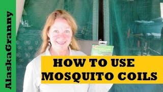 How To Use Mosquito Coils  Mosquito Repellent Coils Get Rid Of Mosquitoes Fast [upl. by Jaquenetta]