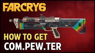 How to Get ComPewTer Shotgun Unique Weapon Location  Far Cry 6 [upl. by Karim]