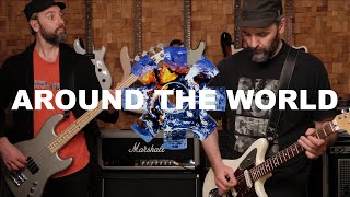 Around The World  Red Hot Chili Peppers Bass and Guitar cover [upl. by Isa906]