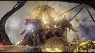 Gears of War 3 first boss fight  Lambent Leviathan [upl. by Draned324]