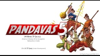 Pandavas 5P5 Comix Motion Graphic [upl. by Hunter]