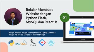 Tutorial Python Flask MySQL amp React JS 1  Introduction [upl. by Decamp584]