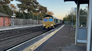 66520 4E56 Felixstowe  Leeds 221124 [upl. by Dodson277]