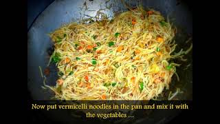 Vermicelli Noodles 2 minutes easy recipe [upl. by Ubald]