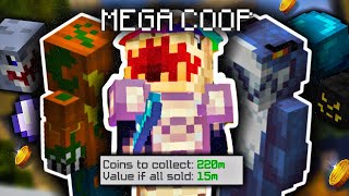 MEGA COOP is RICH 6 Hypixel Skyblock [upl. by Attela]