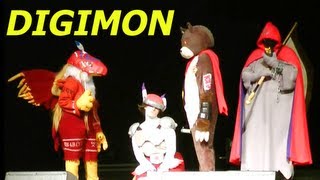 ENG SUB General Phantomon Digimon CosplayAct  Connichi 2012 [upl. by Eluj]