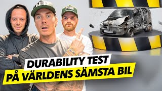 DURABILITY TEST PÅ VÄRLDENS SÄMSTA BIL [upl. by Daniala]