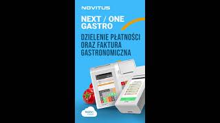 Novitus NEXTONE GASTRO  Dzielenie rachunku oraz faktura gastronomiczna [upl. by Jyoti]