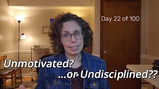 Day 22 of 100 Motivation vs DisciplineWhat do you need to achieve [upl. by Ibocaj]