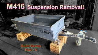 M416 Trailer Disassembly  Overland Trailer Part 6 [upl. by Yeldarb]