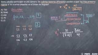 variaciones problema 101  tecnicas de conteo [upl. by Dunkin]