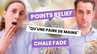 POINTS RELIEF CHALE FADE CROCHET  Podcast tricot  Entre Deux Mailles 10 [upl. by Gillead]