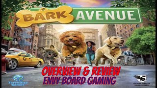 Bark Avenue Board Game Overview amp Review [upl. by Mcnully]