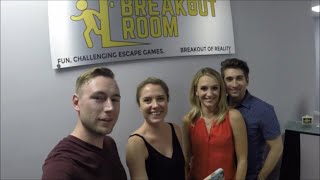 The Breakout Room An Escape Room Vlog [upl. by Shlomo685]