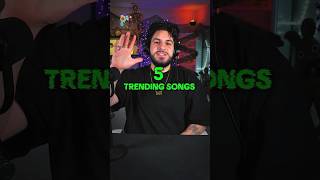 TOP 5 Trending songs of the month [upl. by Brufsky]