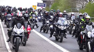 Motorradtreffen beim Anlassenquot am Nürburgring 28042024 [upl. by Schaaff889]