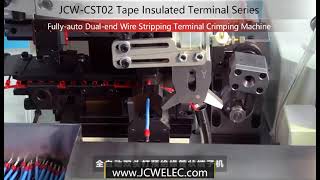 Ferrule Crimper  Bootlace Ferrule Crimping Machine  JCWCST02 Fullyauto Terminal Crimping Machine [upl. by Asilana]