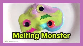 Halloween Science Activity for Kids Melting Monster by ABCmousecom [upl. by Socin]