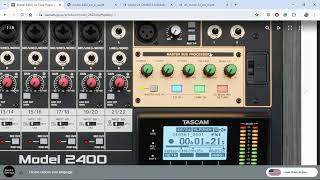 TASCAM Model 2400 and Model 12 Petition For Main Bus CompressorLimiter [upl. by Inkster]