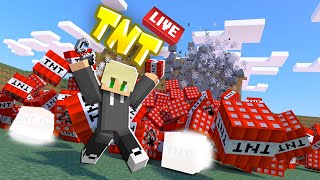 BIG TNT EXPLOSION  Minecraft 🔥✅ [upl. by Joellyn111]