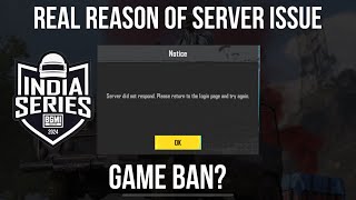 BGMI Server Problem  BGMI Login Problem Today  BGMI Server Down [upl. by Zalea246]