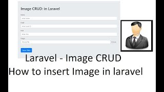 Laravel Image CRUD  How to insert image into database in laravel [upl. by Noremak]