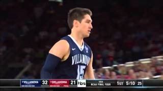 Villanova vs Oklahoma Ryan Arcidiacono 3pt [upl. by Aggy442]