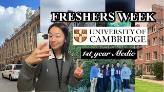 MY FIRST WEEK  CAMBRIDGE UNIVERSITY [upl. by Eerbua]