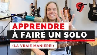 Apprendre à faire des SOLOS de guitare Et que ça sonne bien [upl. by Avot]