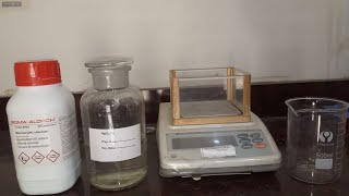 Preparation of Mercuric Chloride 5 Reagent solution Mercury ll Chloride [upl. by Hgielhsa]