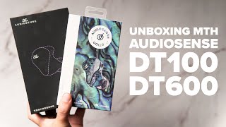 UNBOXING MTH Audiosense DT100 e DT600 [upl. by Aenehs]